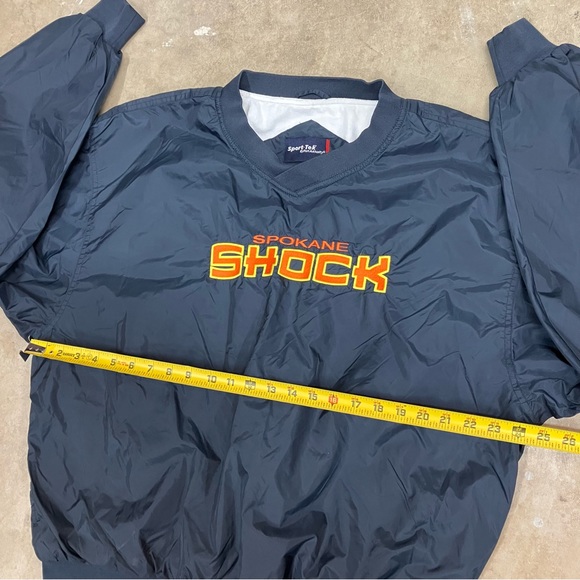 Spokane Shock Arena Football Pullover Sweater Lined Washington Size XL - Picture 5 of 10